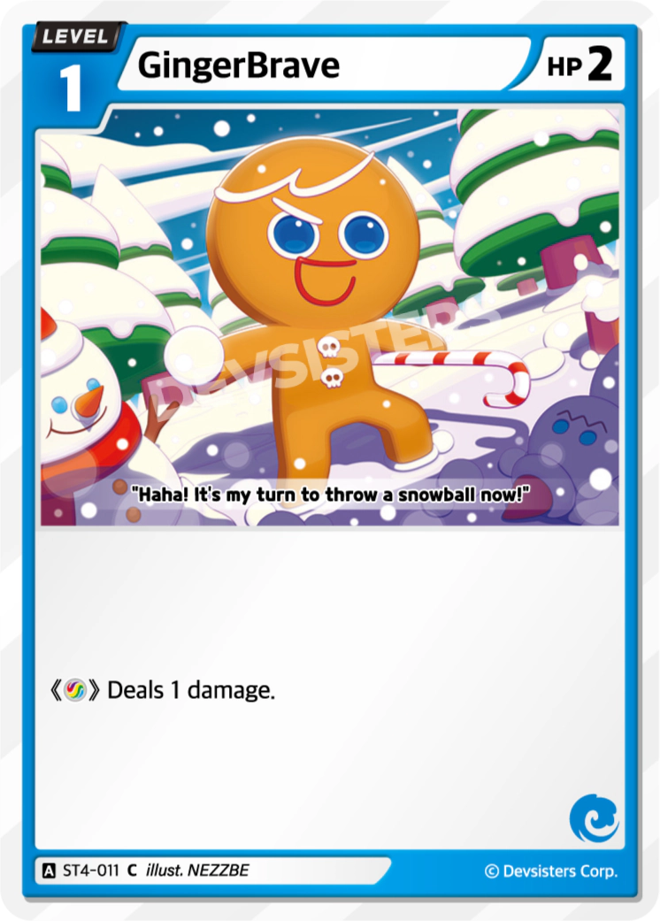 CookieRun TCG - GingerBrave [ST4-011 C]