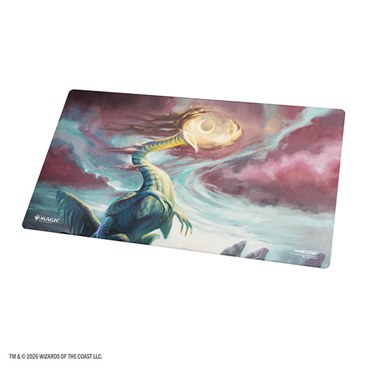 Magic: The Gathering | Lorwyn Eclipsed Double-sided Playmat- Eirdu, Carrier of Dawn/Isilu, Carrier of Twilight