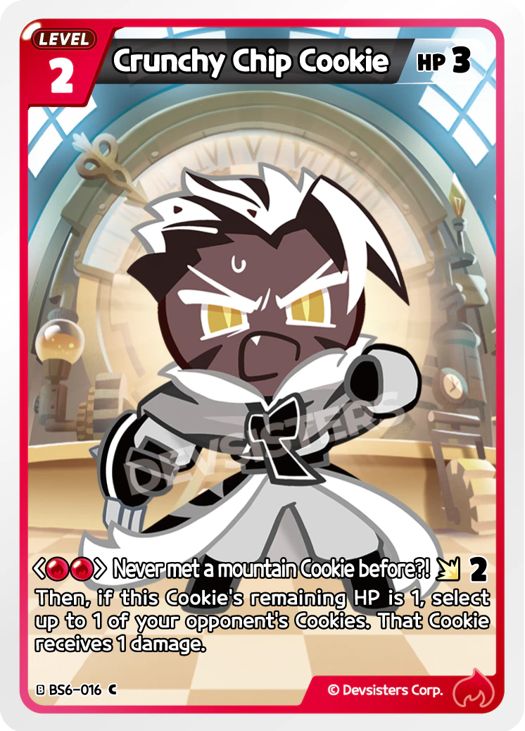CookieRun TCG - Crunchy Chip Cookie [BS6-016 C]