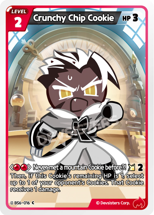 CookieRun TCG - Crunchy Chip Cookie [BS6-016 C]