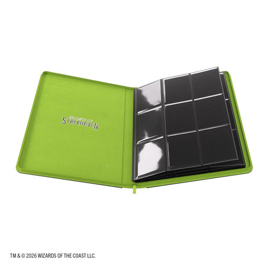 Magic: The Gathering | Secrets of Strixhaven Prime Zip-Up Album 18-Pocket - Black/Green