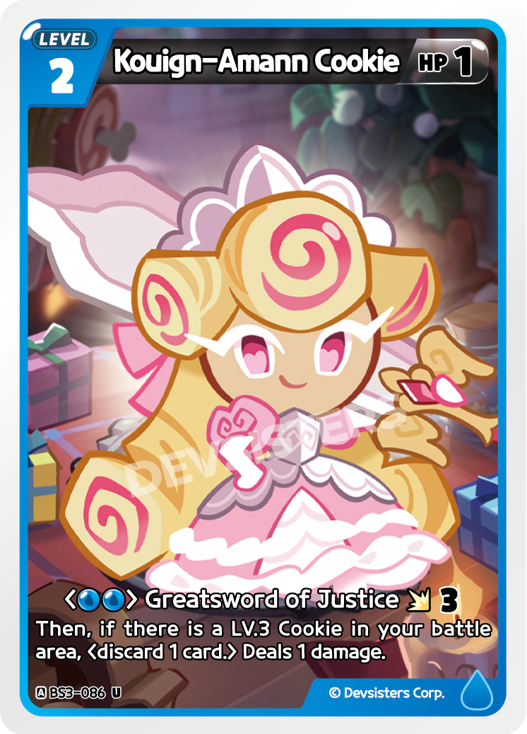 CookieRun TCG - Kouign-Amann Cookie [BS3-086 U]