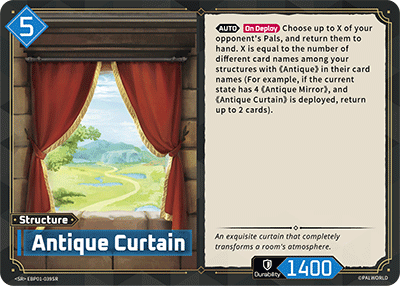 Palworld TCG - Antique Curtain [EBP01-039SR]