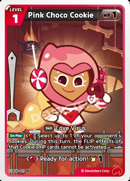 CookieRun TCG - Pink Choco Cookie [BS6-017 U]