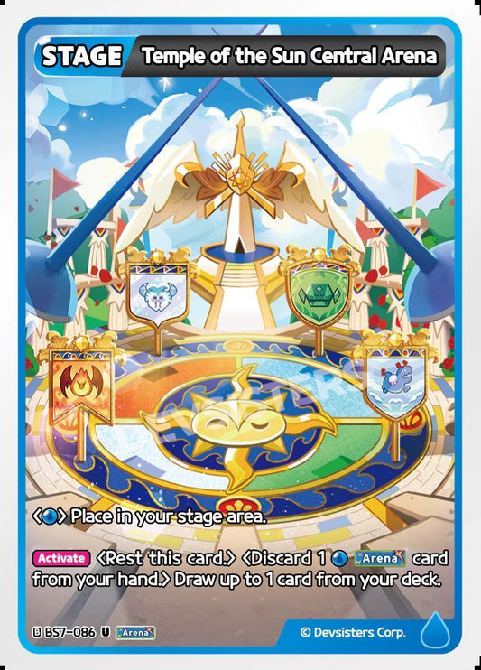 CookieRun TCG - Temple of the Sun Central Arena [BS7-086 U]
