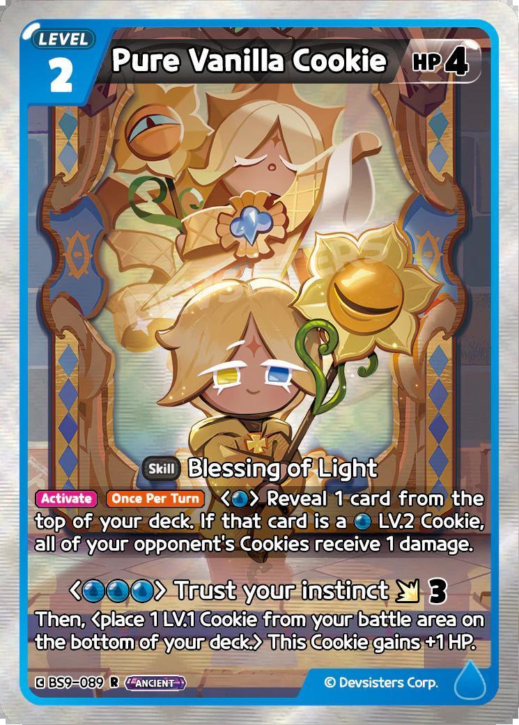 CookieRun TCG - Pure Vanilla Cookie [BS9-089 R]