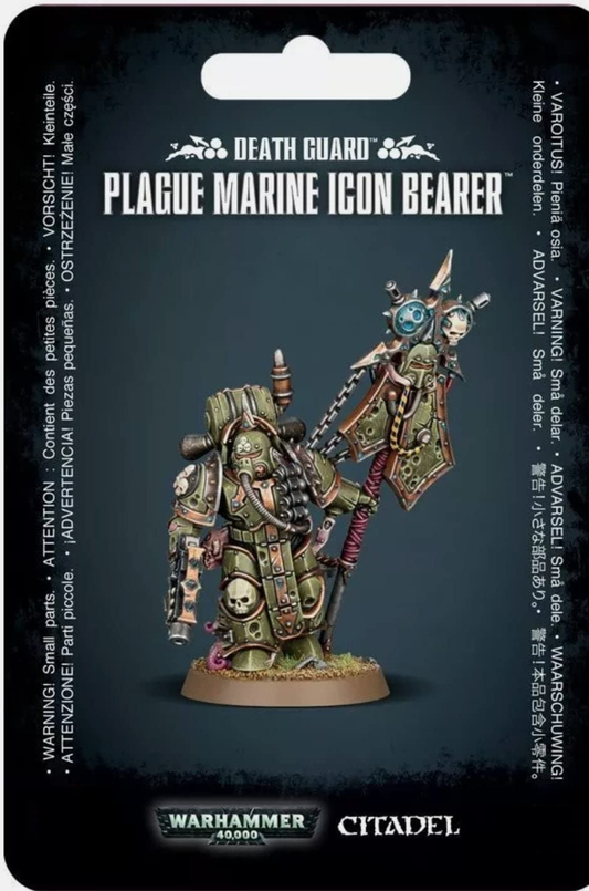 Warhammer 40,000 - Death Guard: Plague Marine Icon Bearer