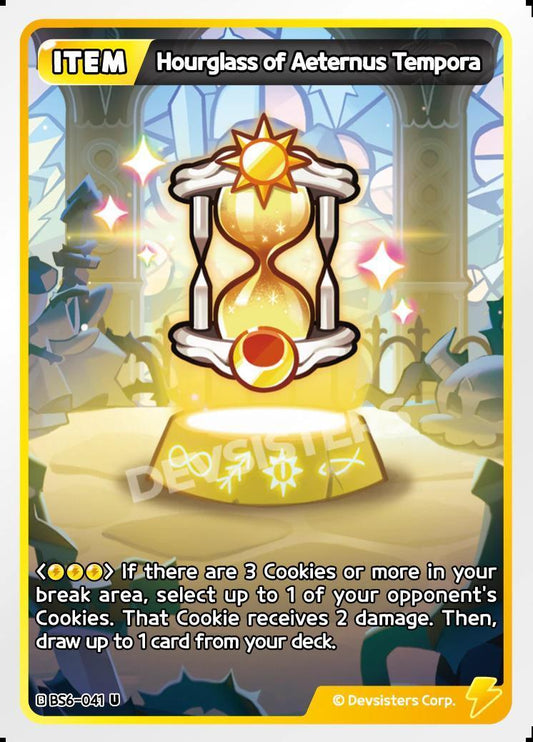 CookieRun TCG - Hourglass of Aeternus Tempora [BS6-041 U]