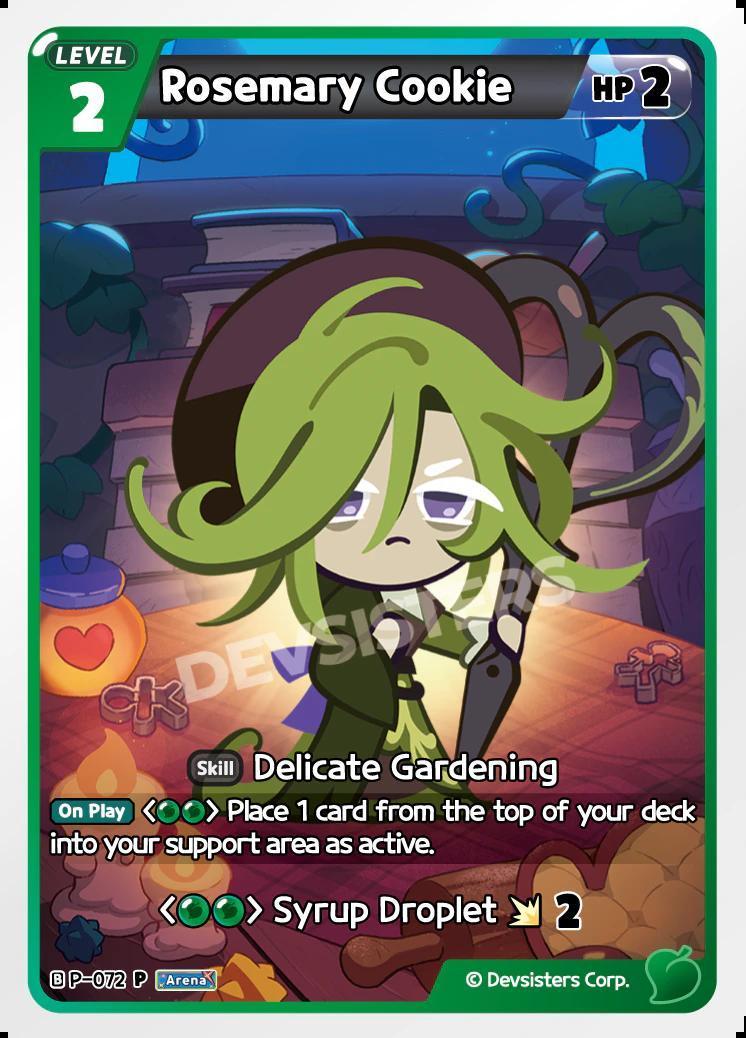 CookieRun TCG - Rosemary Cookie [P-072]