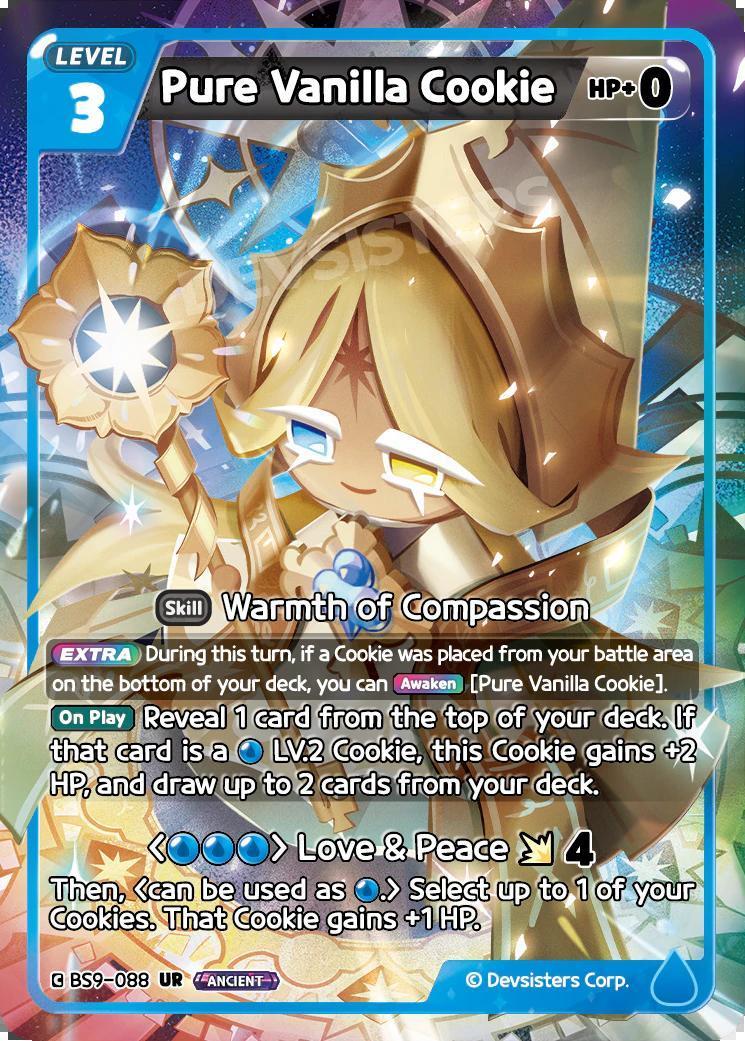 CookieRun TCG - Pure Vanilla Cookie [BS9-088 UR]