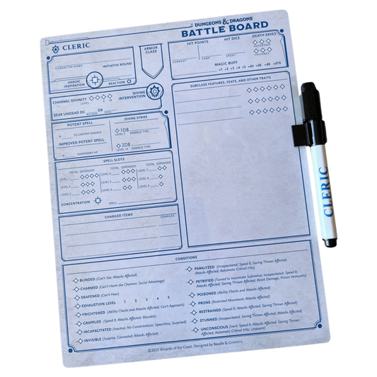 Beadle & Grimm's D&D Battle Board - Cleric