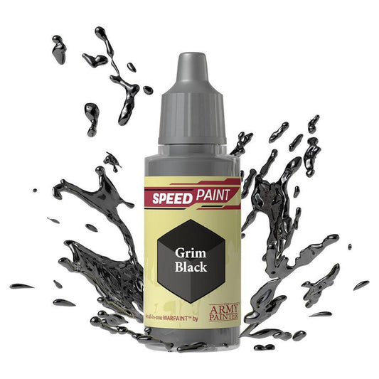 The Army Painter - Warpaints Speedpaint 2.0: Grim Black (18ml)