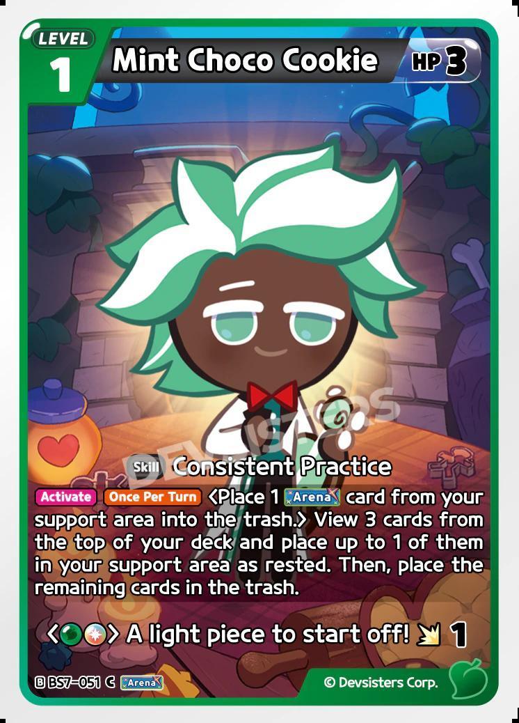 CookieRun TCG - Mint Choco Cookie [BS7-051 C]