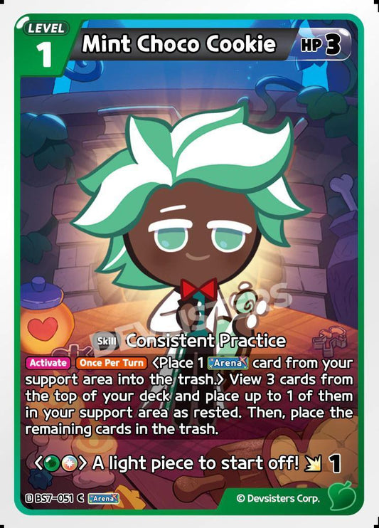 CookieRun TCG - Mint Choco Cookie [BS7-051 C]