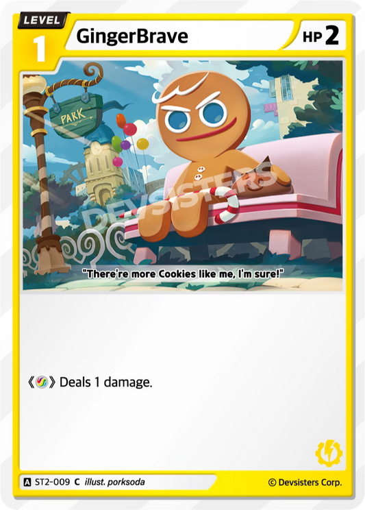 CookieRun TCG - GingerBrave [ST2-009 C]