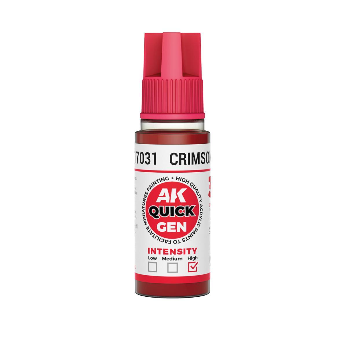 AK Interactive - Quick Gen: Crimson Red (18 ml)