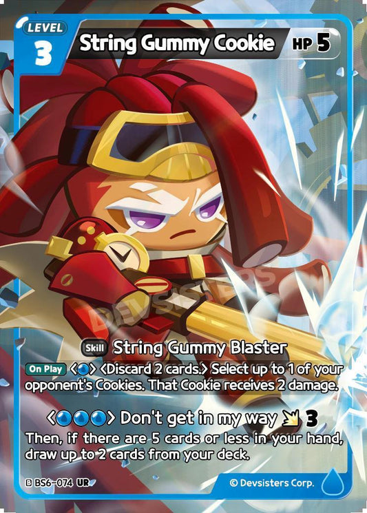 CookieRun TCG - String Gummy Cookie [BS6-074 UR]