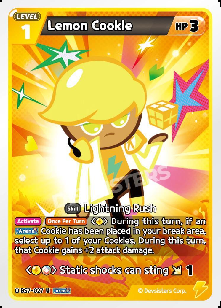 CookieRun TCG - Lemon Cookie [BS7-027 U]