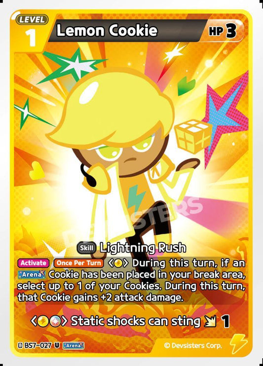 CookieRun TCG - Lemon Cookie [BS7-027 U]