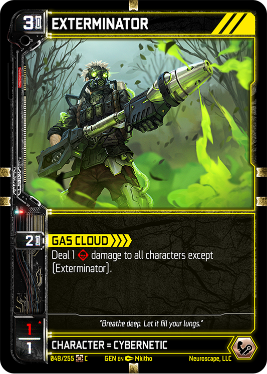 Neuroscape TCG - Exterminator GEN-048