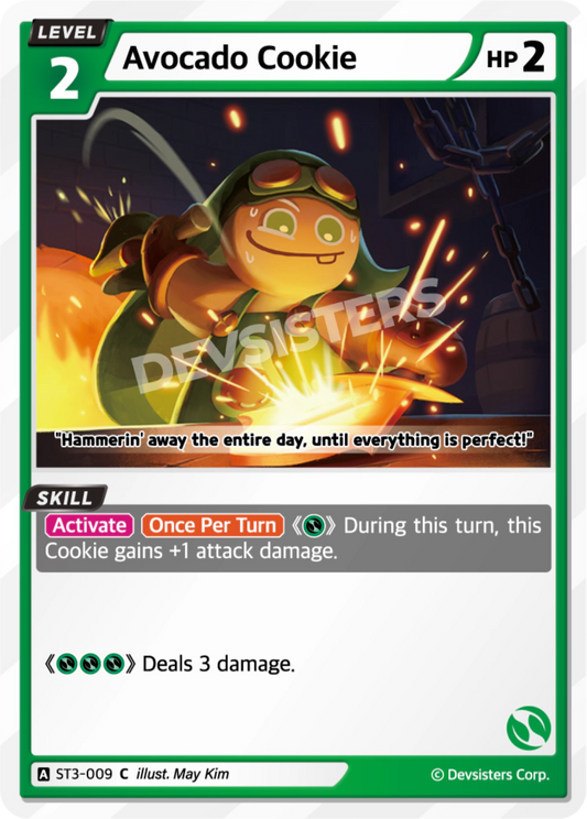CookieRun TCG - Avocado Cookie [ST3-009 C]