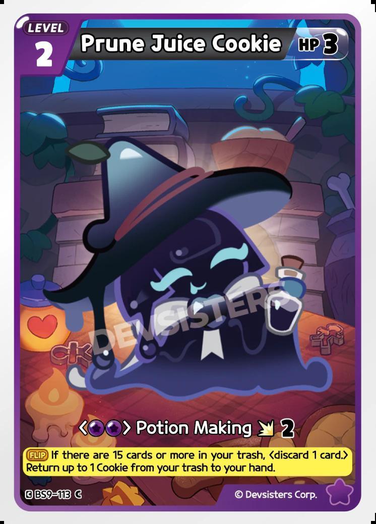CookieRun TCG - Prune Juice Cookie [BS9-113 C]
