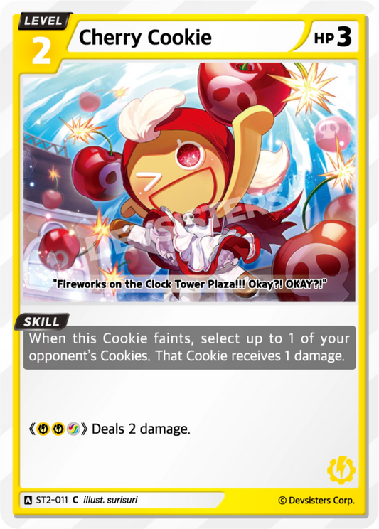 CookieRun TCG - Cherry Cookie [ST2-011 C]