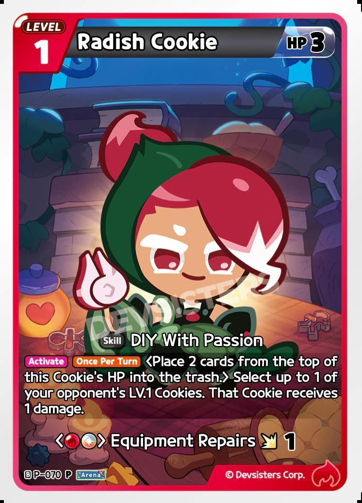 CookieRun TCG - Radish Cookie [P-070]