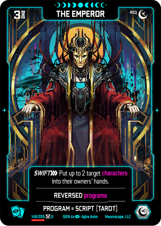 Neuroscape TCG - The Emperor GEN-149 Foil