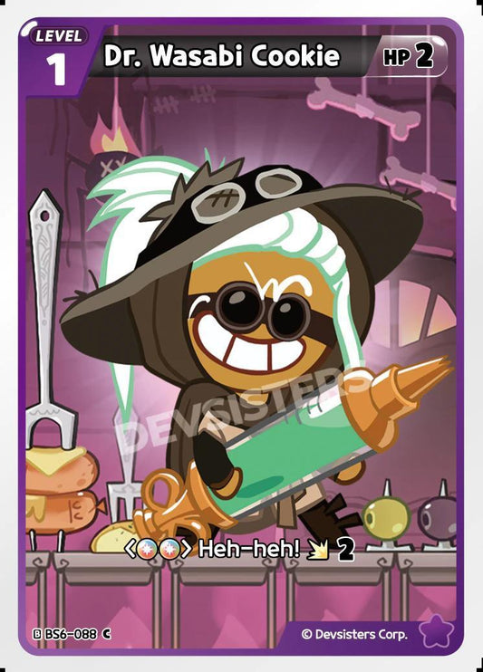 CookieRun TCG - Dr. Wasabi Cookie [BS6-088 C]