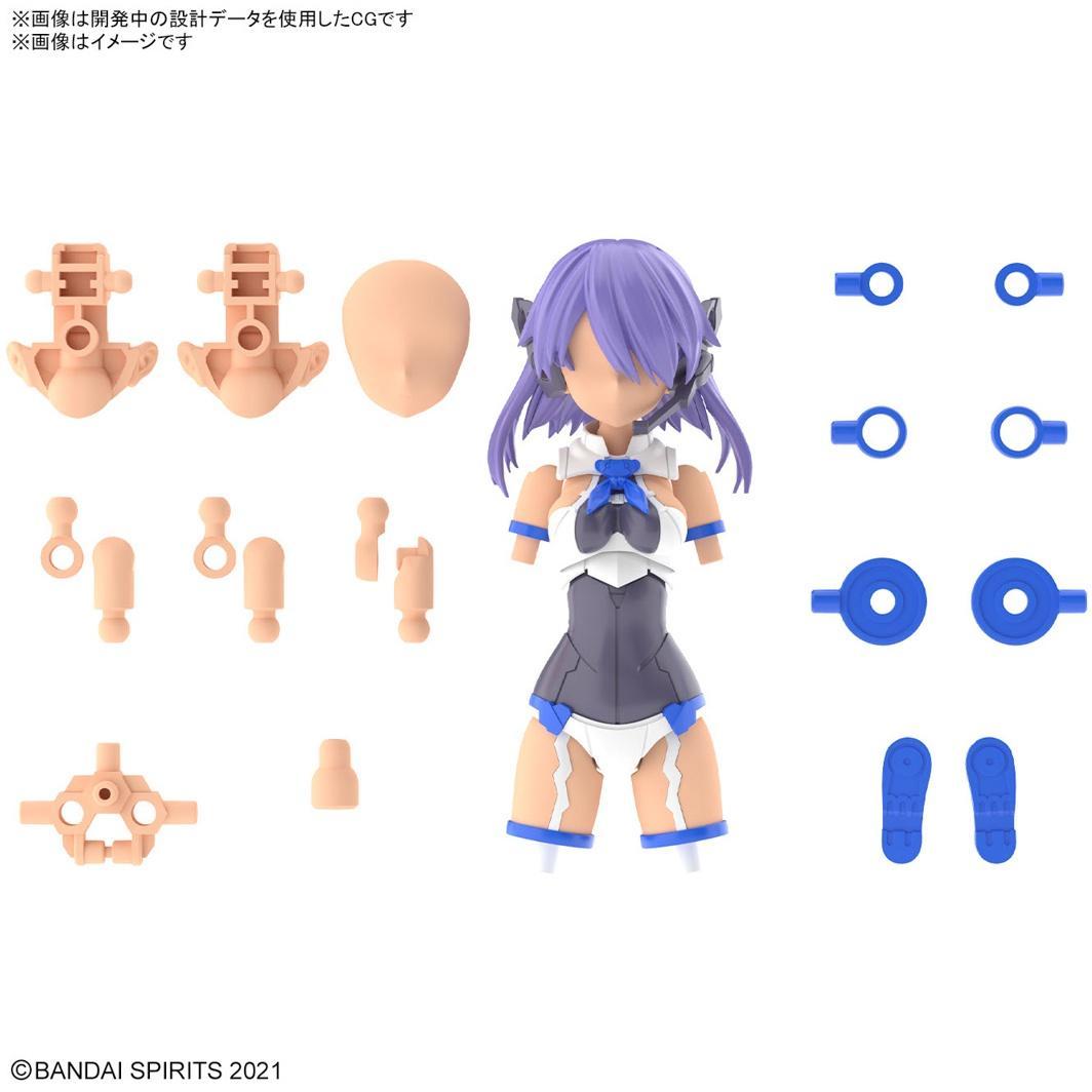 Bandai 30 Minute Sisters Option Parts Set 9 Commander Costumer Color C