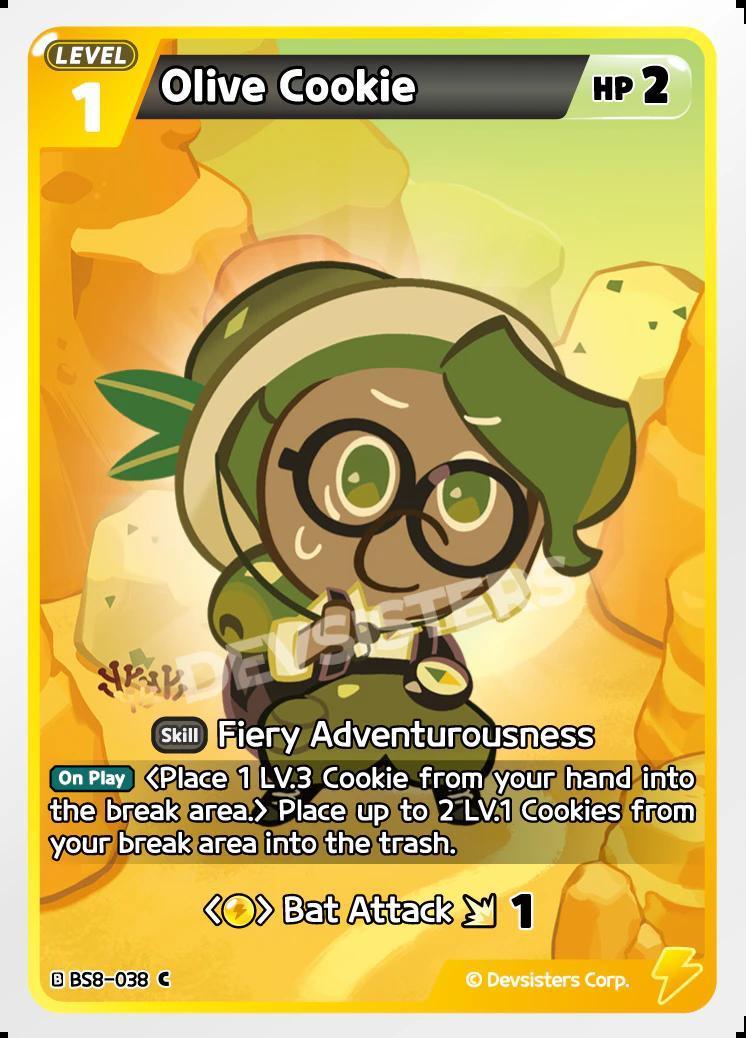 CookieRun TCG - Olive Cookie [BS8-038 C]