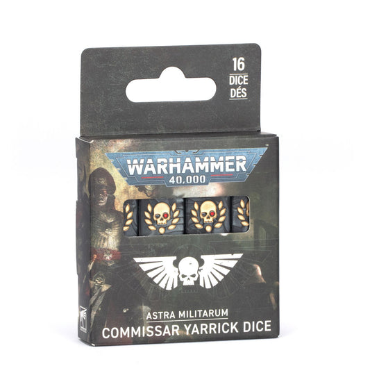 Warhammer 40,000 - Dice: Astra Militarum - Commissar Yarrick