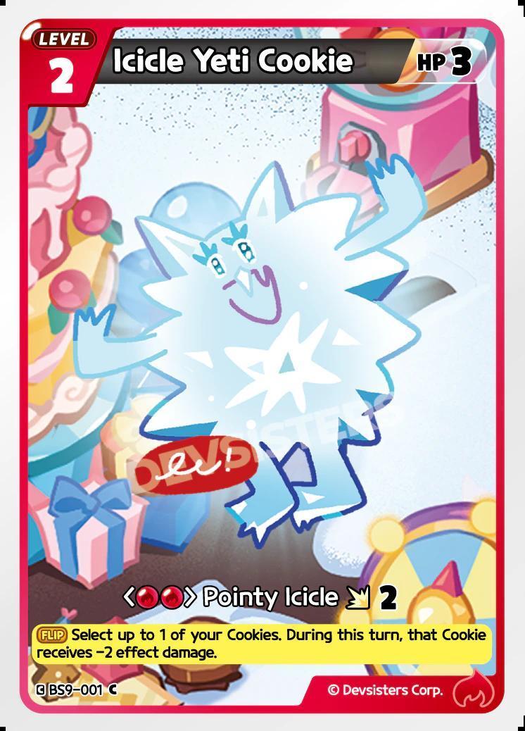CookieRun TCG - Icicle Yeti Cookie [BS9-001 C]
