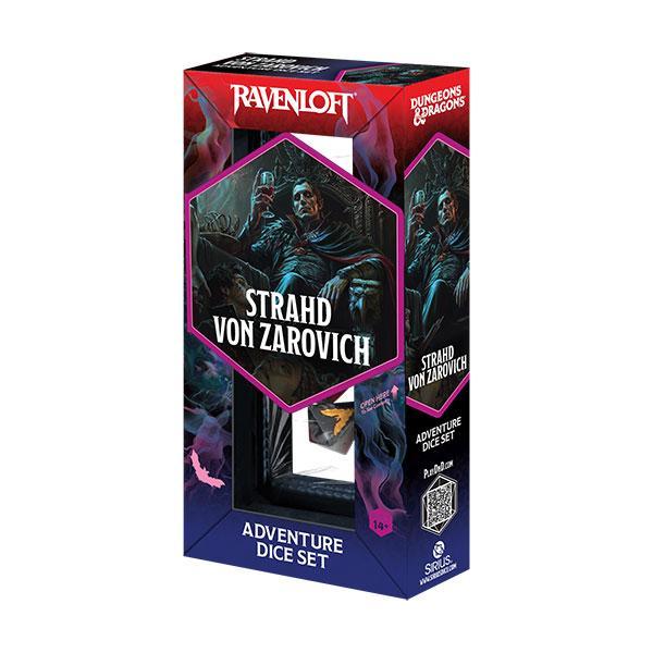 D&D Adventure Dice Set: Darklord Strahd von Zarovich - Sharp-Edged Dice Set - The Feisty Goblin Gamehouse -