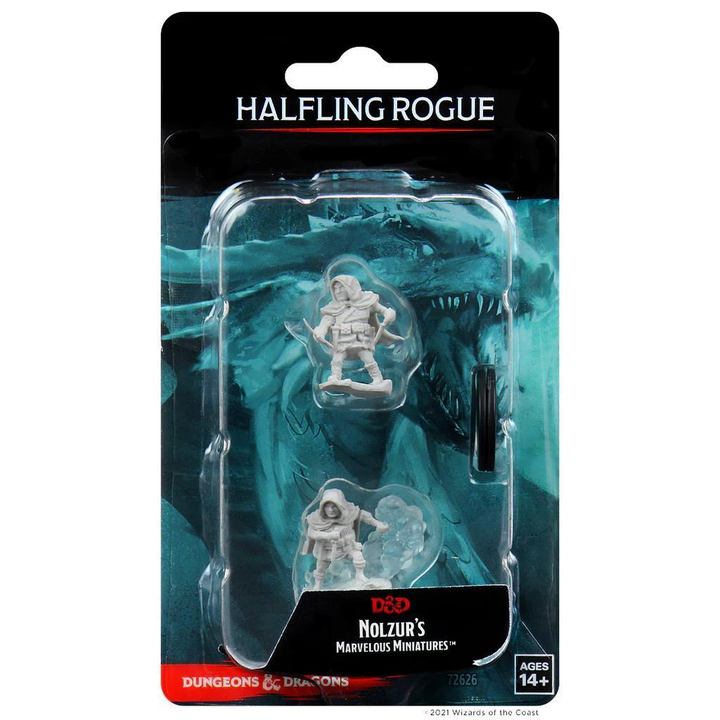 D&D Mini Halfling Rogue Male - The Feisty Goblin Gamehouse -