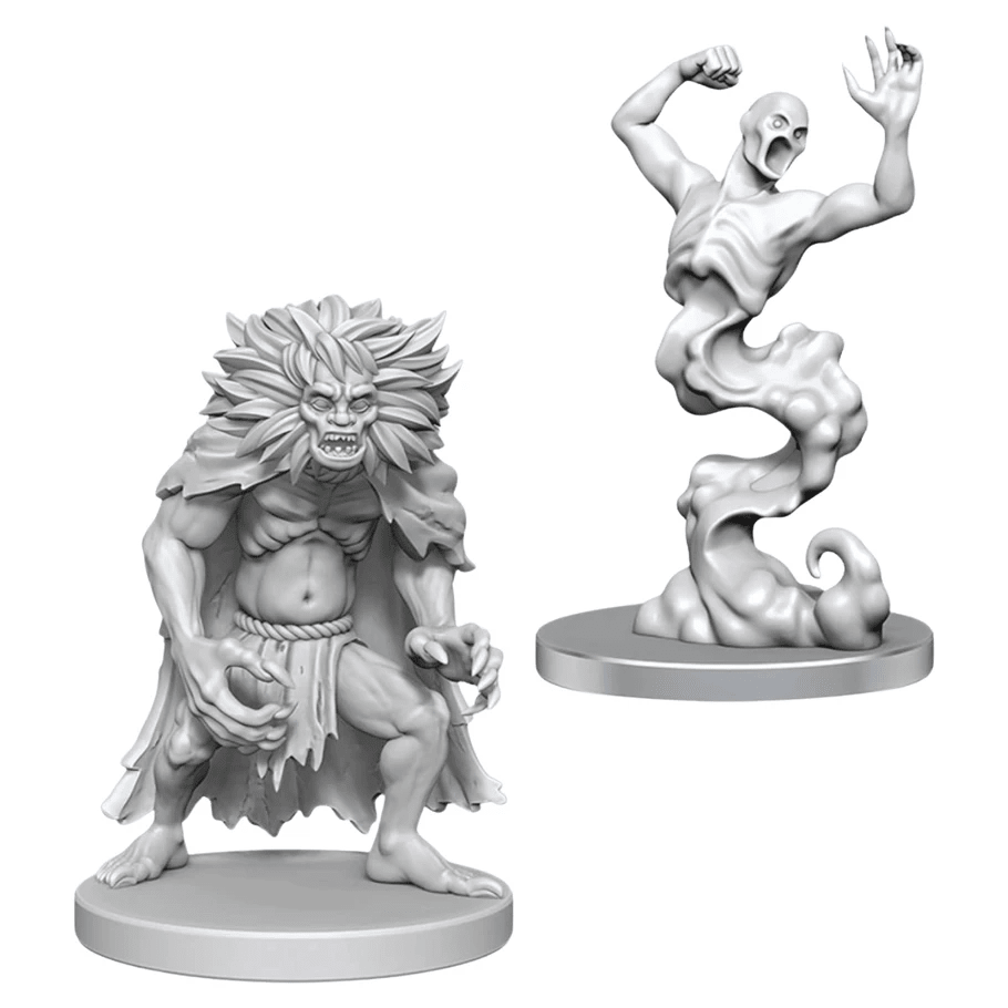 D&D Nolzur's Marvelous Miniatures: Classic Wight & Classic Wraith - The Feisty Goblin Gamehouse -