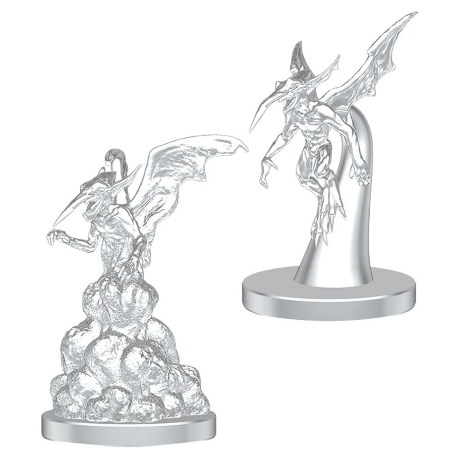 D&D Nolzur's Marvelous Miniatures: Ice Mephit & Dust Mephit - The Feisty Goblin Gamehouse -