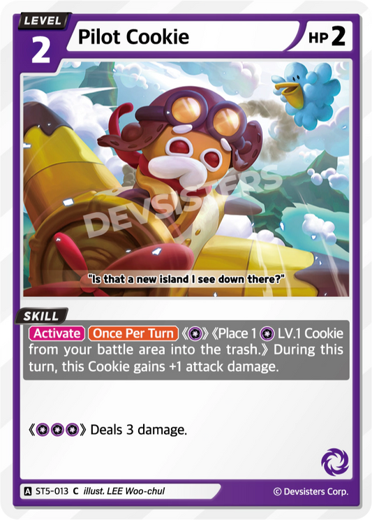 CookieRun TCG - Pilot Cookie