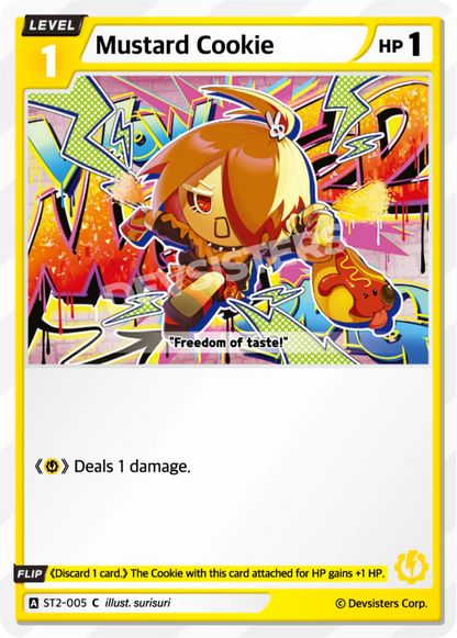 CookieRun TCG - Mustard Cookie [ST2-005 C]