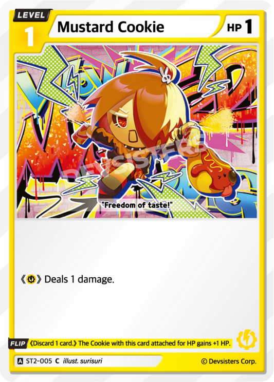 CookieRun TCG - Mustard Cookie [ST2-005 C]