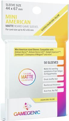 GameGenic - MATTE Sleeves: Mini American (44 x 67 mm)