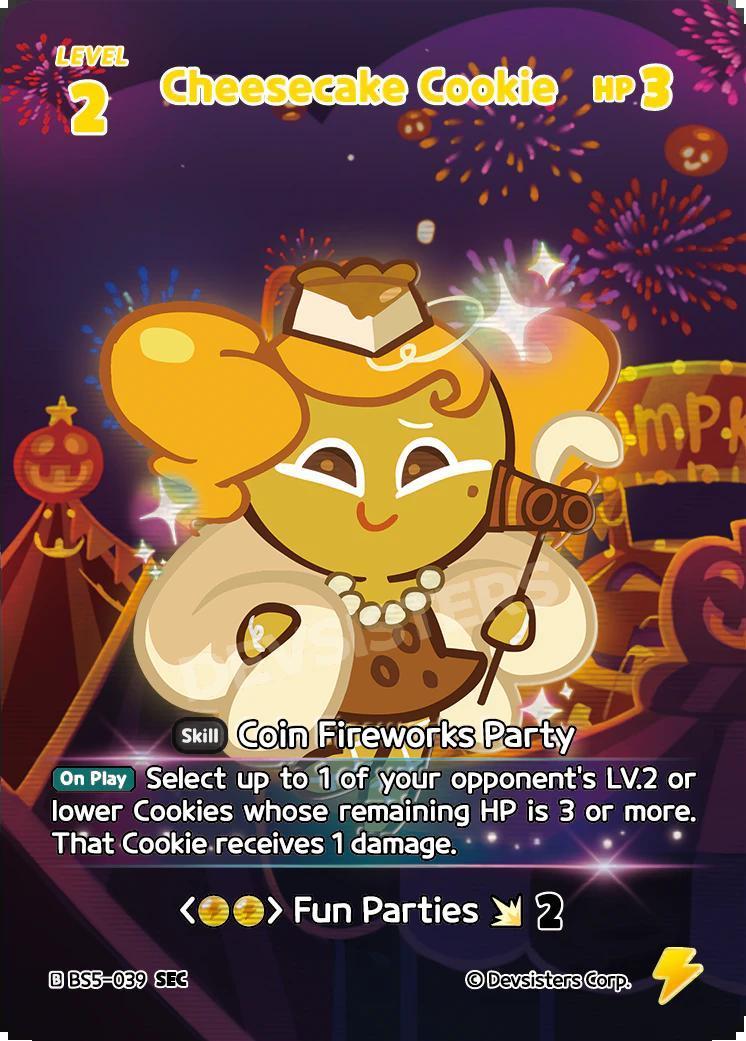 CookieRun TCG - Cheesecake Cookie [BS5-039 SEC]