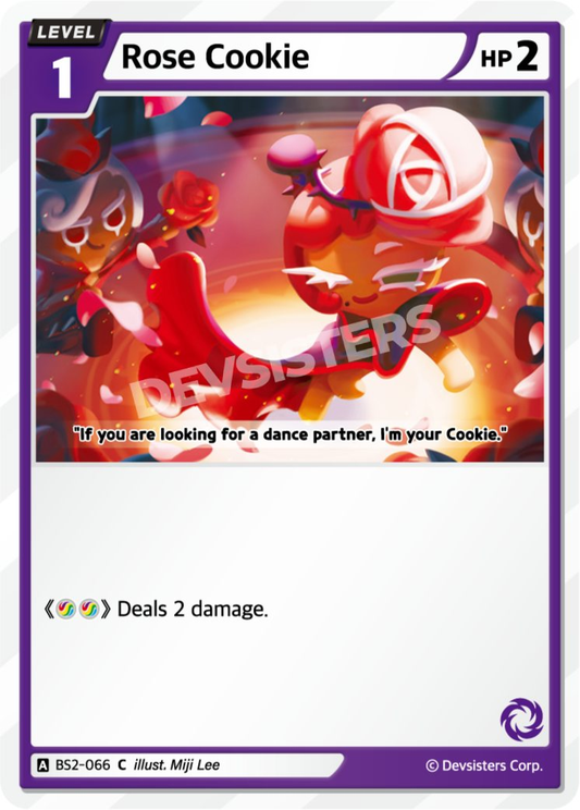 CookieRun TCG - Rose Cookie [BS2-066 C]