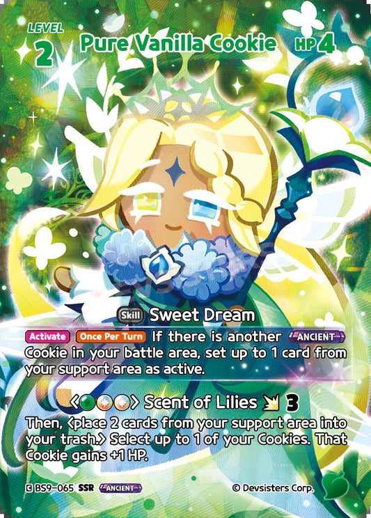 CookieRun TCG - Pure Vanilla Cookie [BS9-065 SSR]