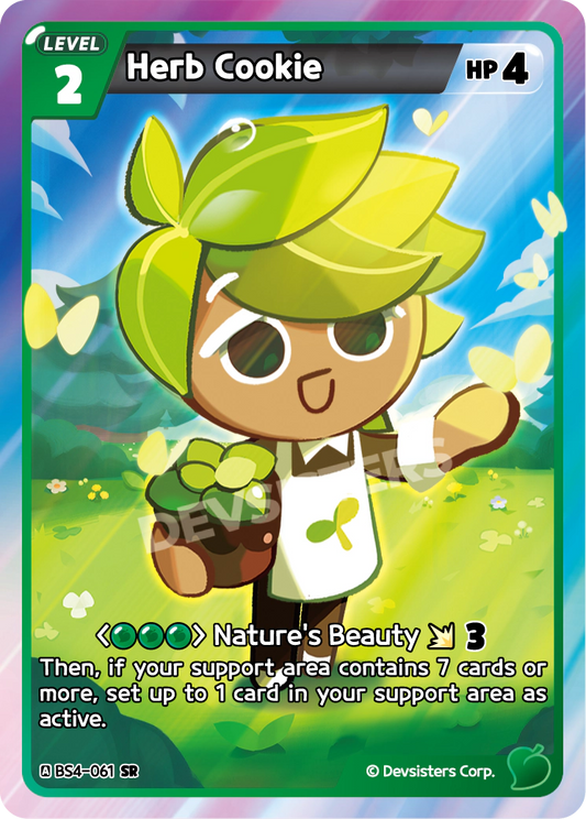 CookieRun TCG - Herb Cookie [BS4-061 SR]