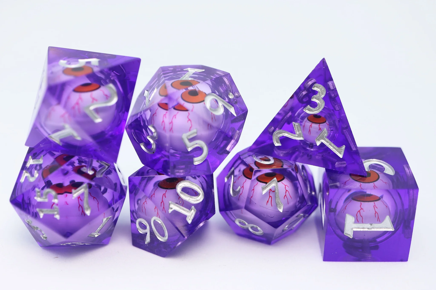 Foam Brain Games - Sharp Edge Moving Eye RPG Dice Set: Mageshot
