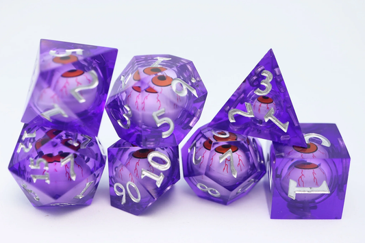 Foam Brain Games - Sharp Edge Moving Eye RPG Dice Set: Mageshot