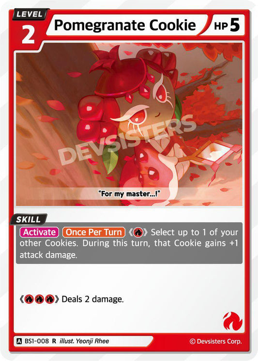CookieRun TCG - Pomegranate Cookie [BS1‑008 R]