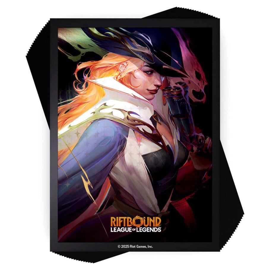 Deck Protector: Riftbound: Origins: Miss Fortune (100) - The Feisty Goblin Gamehouse -